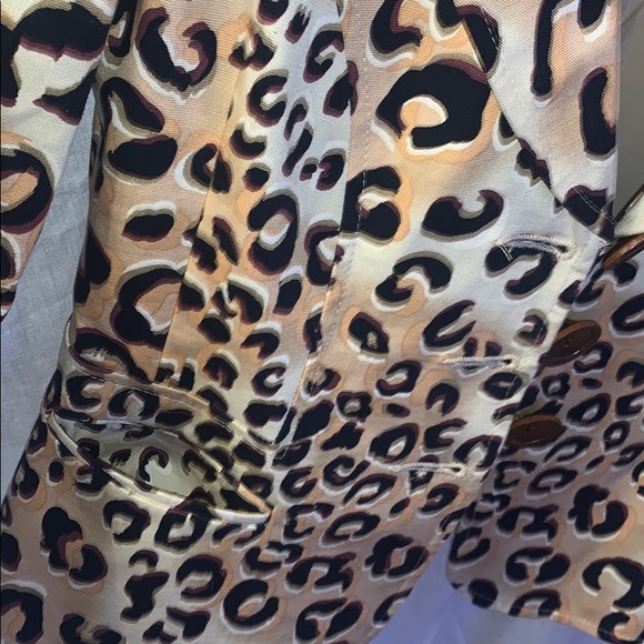 NANETTE LEPORE LEOPARD BLAZER - Picture 4 of 7